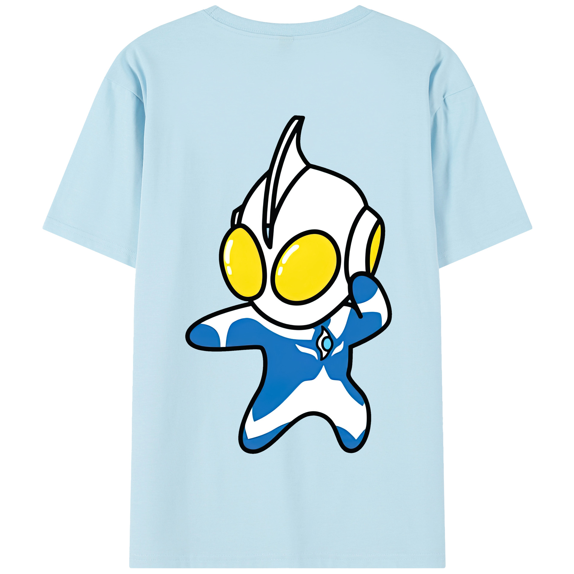 （画像用） ウルトラマン Ultraman 綿100％半袖Tシャツ（背面プリント）